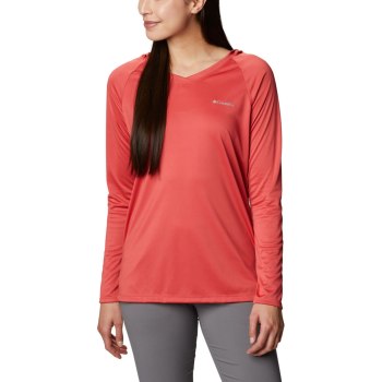 Columbia Lake Clark, Sudaderas Con Capucha Naranjas Rojos Para Mujer | 824739-KIT